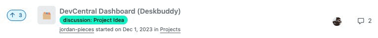 The Deskbuddy project.